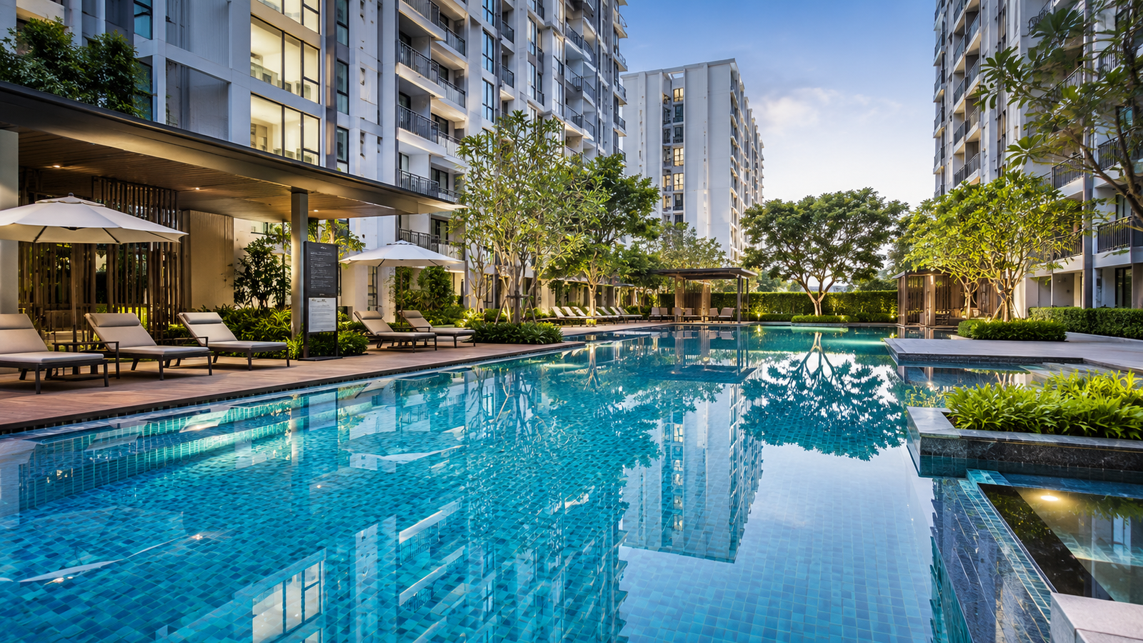 Condominium pool